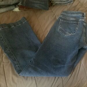 Rock N Roll Cowgirl Dark Wash Trousers